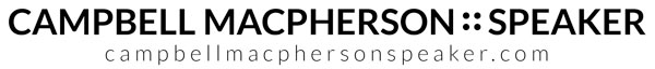 Campbell Macpherson Speaker Logo